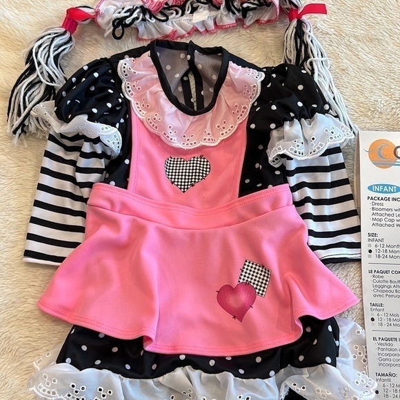 Baby Rag Doll Costume 12-18 months NEW - Picture 3 of 8